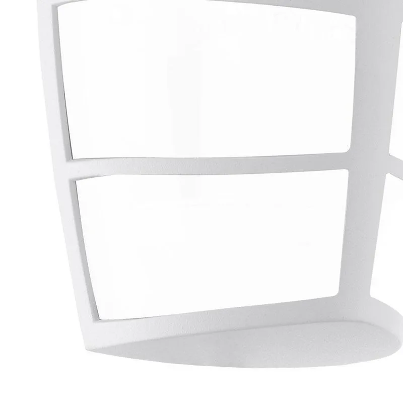 Aloria - Buitenverlichting - Led Wandlamp - 1 Lichts de EGLO en Blanc – photo produit