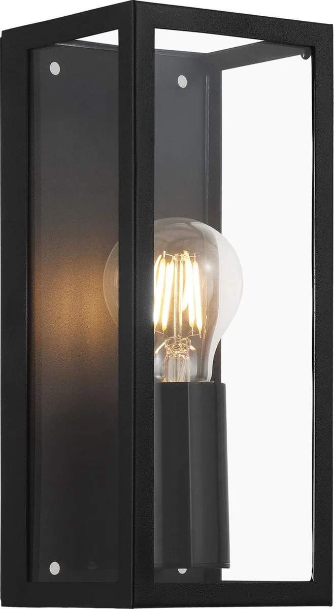 Amezola - Wandlamp - E27 - 26 cm från EGLO i Svart – produktbild