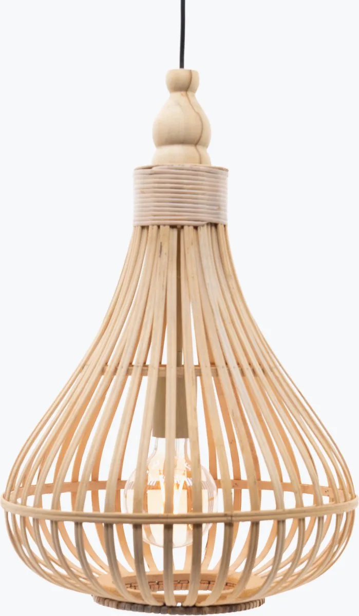 Amsfield Hanglamp - E27 - Ø 35 cm - Bruin från EGLO i Svart – produktbild