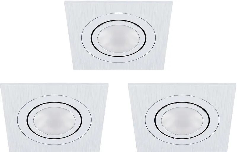 Areitio Inbouwlamp - GU10 - Ø 12.5 cm de EGLO en Gris – photo produit
