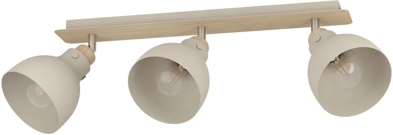 Arrecife Spot - E27 - 74,5 cm - Bruin | Beige - Staal fra EGLO i Grijs:Zand – produktbillede