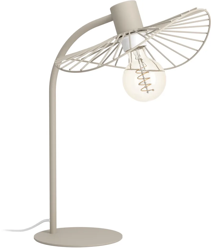 Arroturas Tafellamp - E27 - 45 cm - Zandkleur/Beige de EGLO en Zandkleur – photo produit
