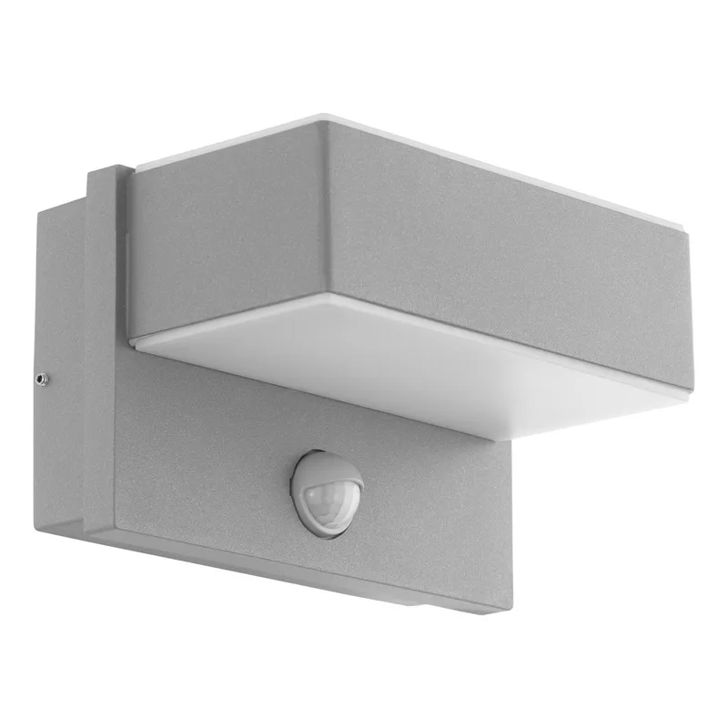 Azzinano Wandlamp Voor buiten - SMD LED Module - IP44 by EGLO in Silver – product photo