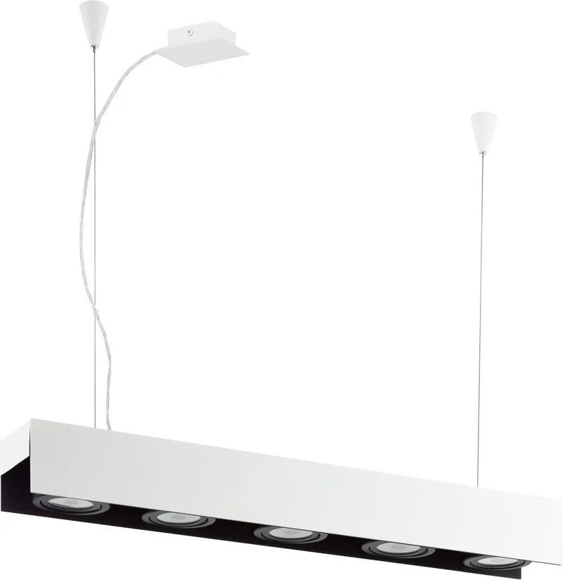 BADALONA - Hanglamp - Wit;Zwart by EGLO in White – product photo
