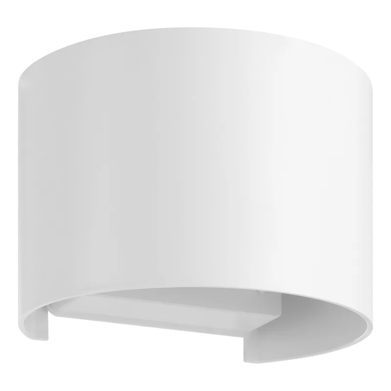 Barcarola-E Wandlamp Buiten - LED - 13 cm - Wit/Transparant de EGLO en Blanc – photo produit