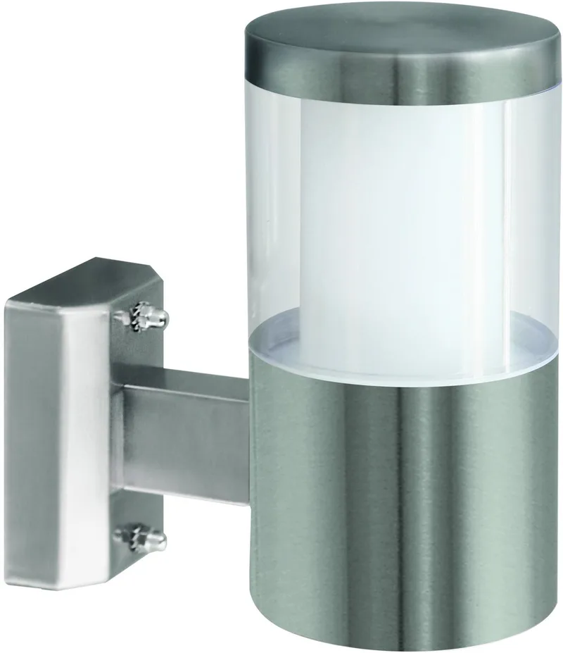 Basalgo 1 - Buitenverlichting - Wandlamp - 1 Lichts - LED - RVS - Helder fra EGLO i Hvid – produktbillede