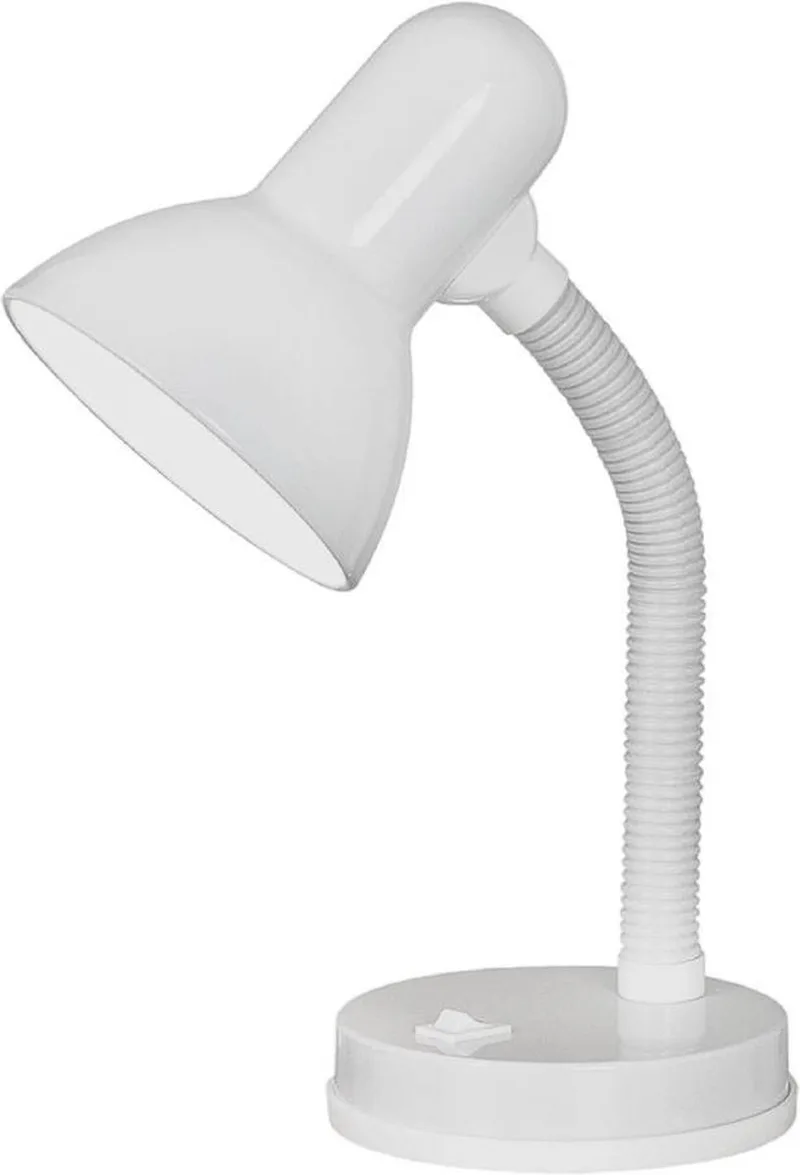 Basic Tafellamp/Bureaulamp - E27(excl) - 30 cm van EGLO in Wit – productfoto