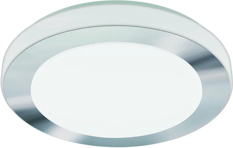 LED CARPI Wand- Deckenleuchte weiss von EGLO in Weiß, Chrom – Produktfoto