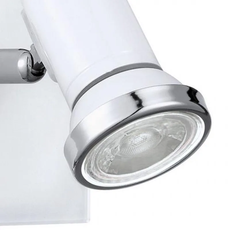 Batholino Tamara 1 - Spot - 1 Lichts - Wit, Chroom från EGLO i Vit, Krom – produktbild
