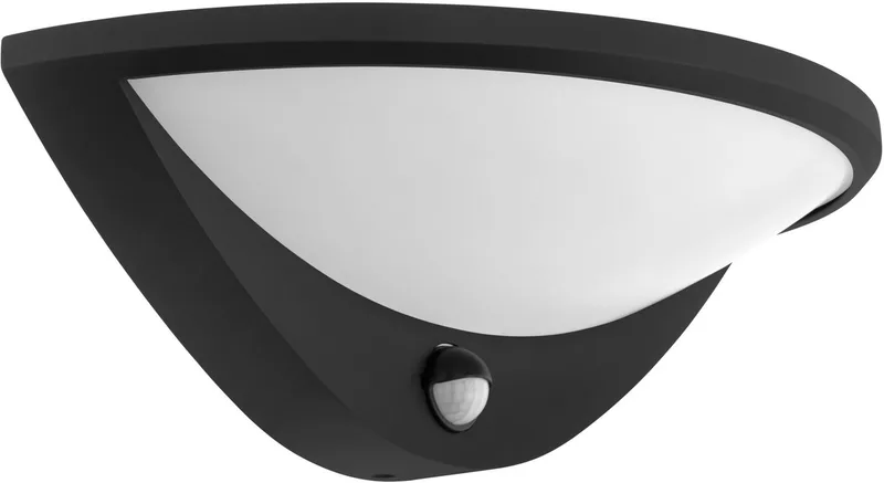 Belcreda Wandlamp Buiten - LED - 33 cm - Antraciet/Wit - Sensor fra EGLO i Antracit – produktbillede