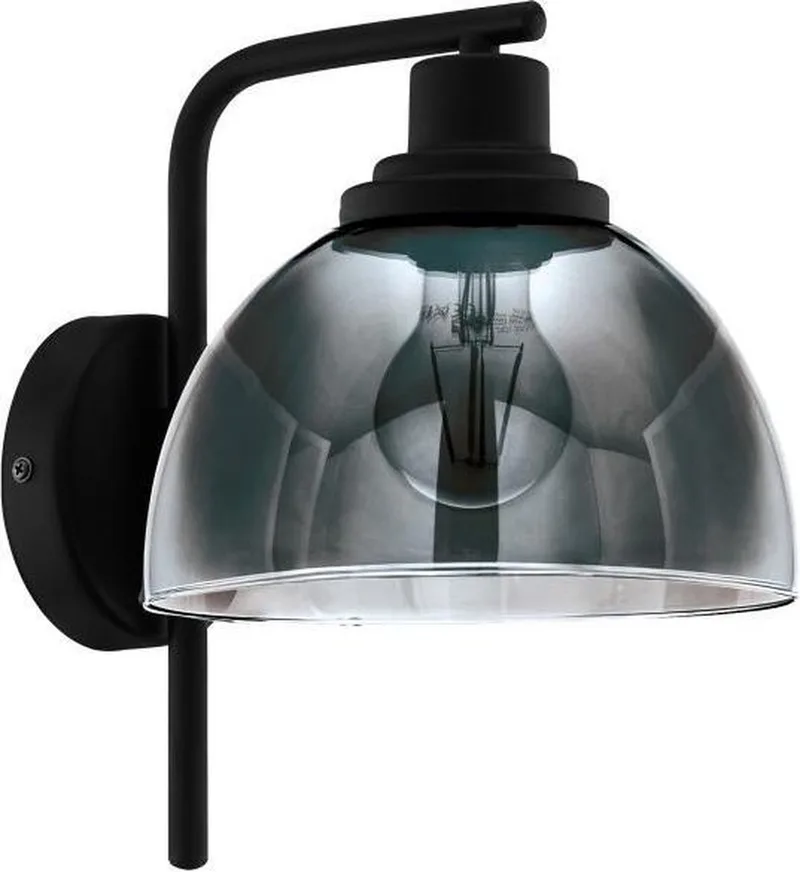 Beleser Wandlamp - E27 - Ø 18 cm de EGLO en Noir – photo produit