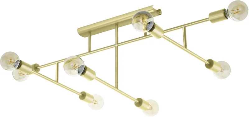 Belsiana 1 Plafondlamp - E27 - 118 cm - Koper de EGLO en Or – photo produit