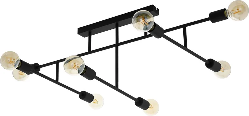 Belsiana Plafondlamp - E27 - 118 cm de EGLO en Noir – photo produit