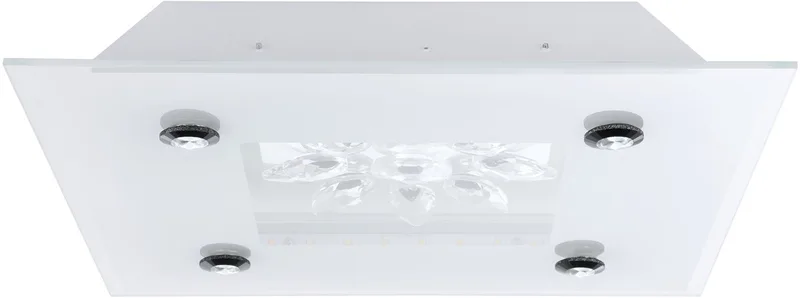 Benalua 1 - LED wand/plafondlamp - 1-lichts - wit/gesatineerd-glas de EGLO en Blanc – photo produit