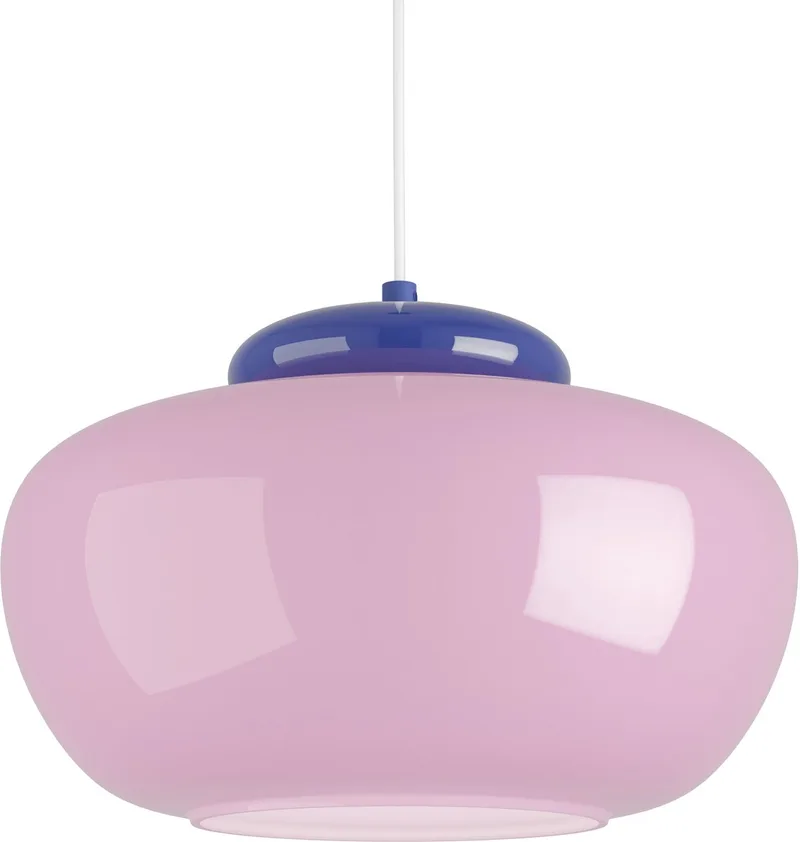 Berardelli Hanglamp - E27 - Ø 30 cm - Roze/Blauw by EGLO in Pink – product photo