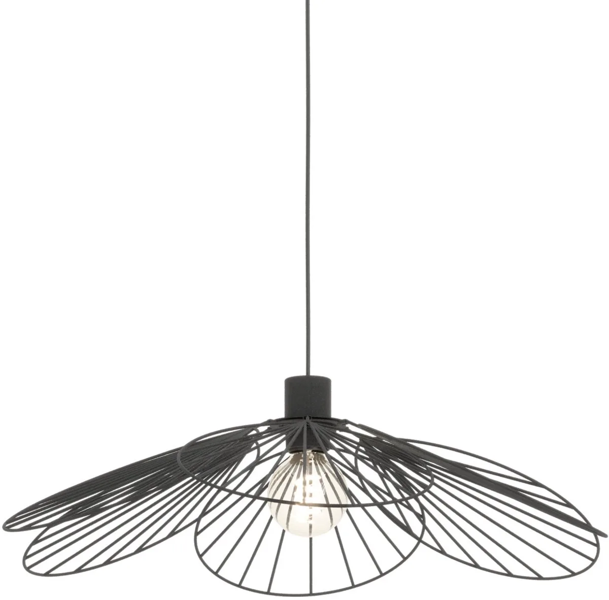 Binacua Hanglamp - E27 - Ø 60 cm de EGLO en Noir – photo produit