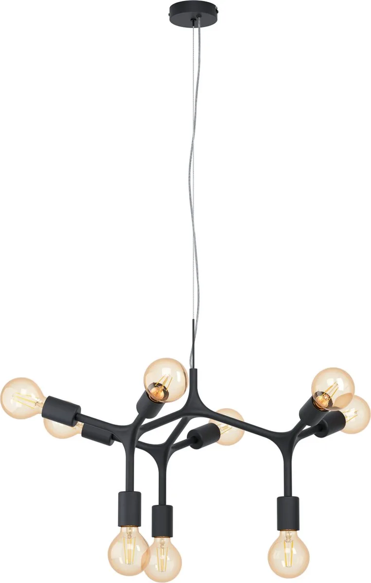 Bocadella Hanglamp - E27 - Ø 64 cm de EGLO en Noir – photo produit