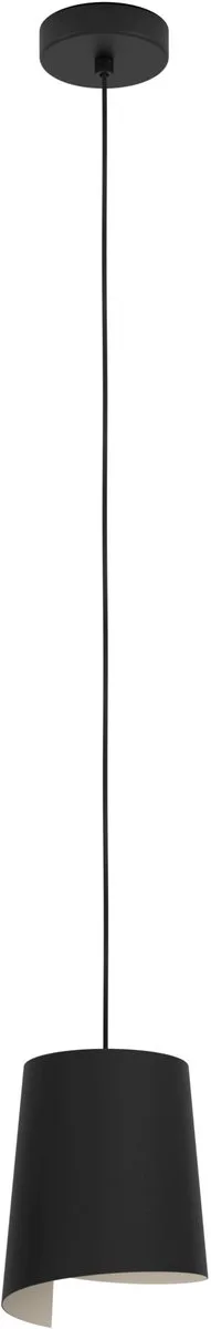 Bolivia Hanglamp - E27 - 18 cm van EGLO in Zwart – productfoto