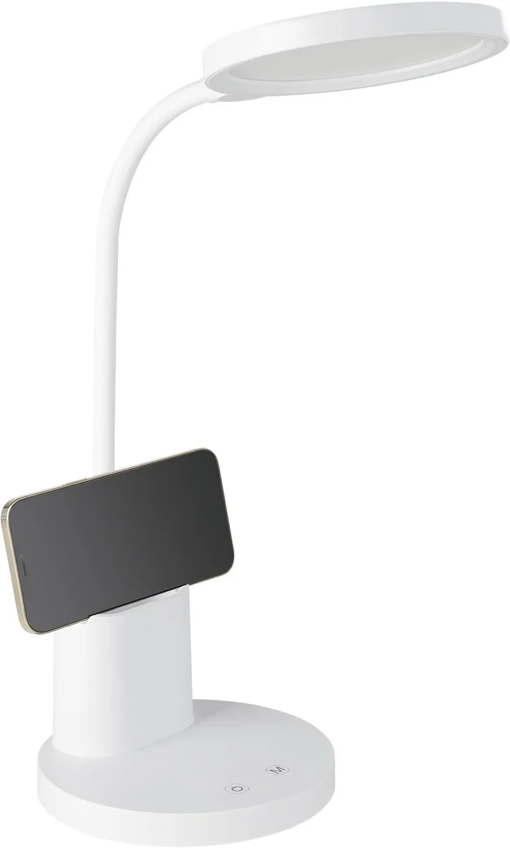 Brolini - tafellamp | bureaulamp - draadloos - inclusief LED - TOUCH - dimbaar van EGLO in Wit – productfoto