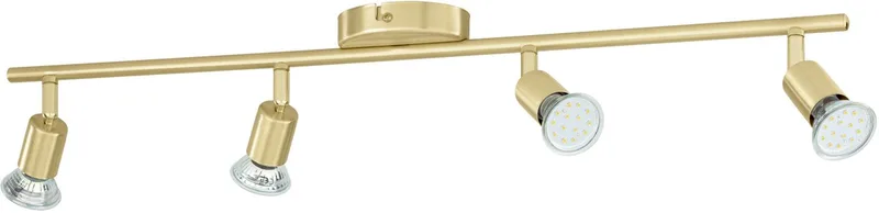 Buzz-Led Opbouwspot - GU10 - 68.5 cm - Koper från EGLO i Guld – produktbild
