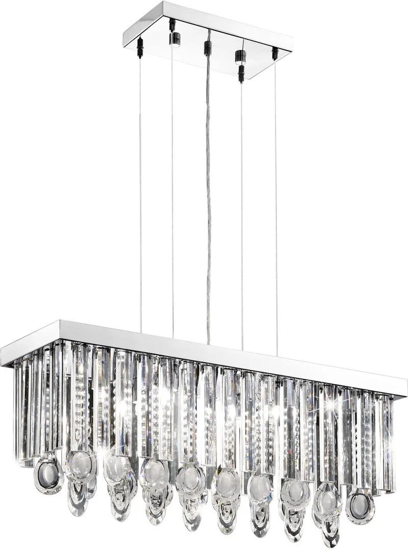 Calaonda Hanglamp - G9 - RVS | Glas von EGLO in Chrom – Produktfoto