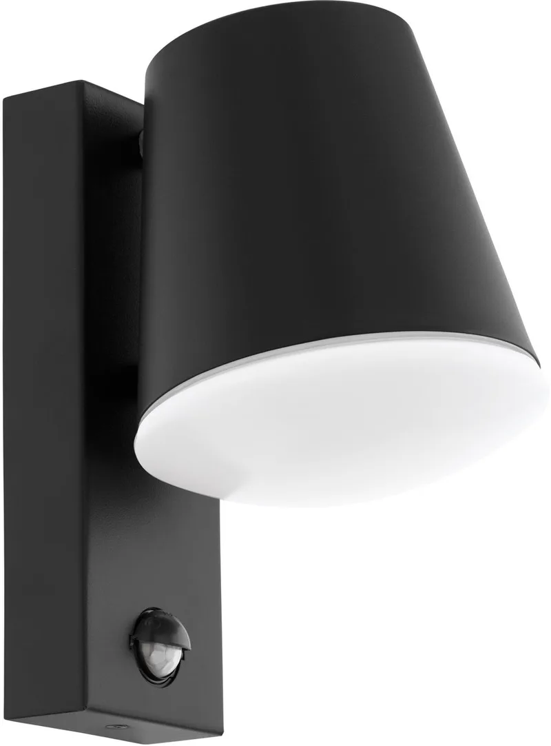Caldiero Wandlamp Buiten - Beweginssensor - E27 - 24 cm - Antraciet/Wit de EGLO en Anthracite – photo produit 1 sur 4