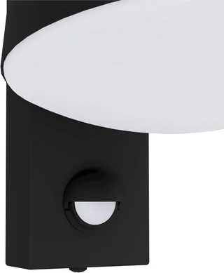 Caldiero Wandlamp Buiten - Beweginssensor - E27 - 24 cm - Antraciet/Wit de EGLO en Anthracite – photo produit 3 sur 4