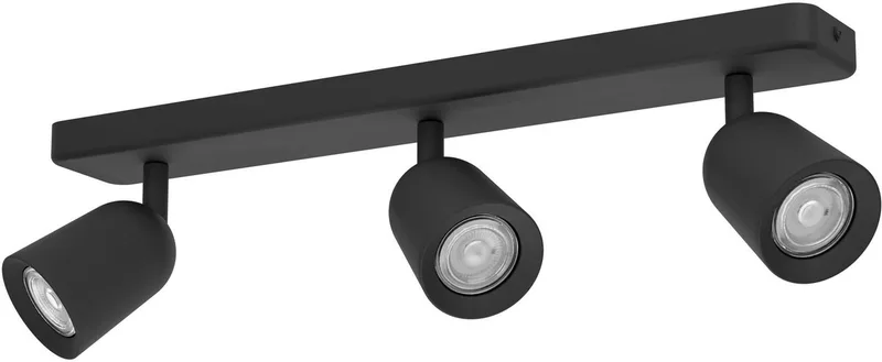 Camaldoli Spot - GU10 - 52 cm - Kantelbaar de EGLO en Noir – photo produit
