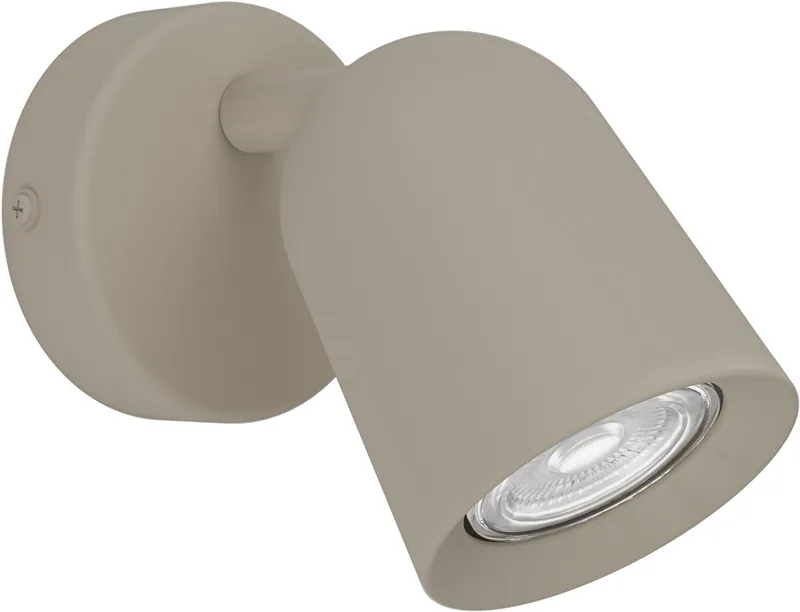 Camaldoli Spot - GU10 - 8.5 cm - Zandkleur/Beige de EGLO en Zand – photo produit