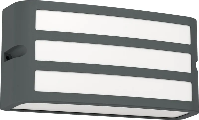 Camarda Wandlamp Buiten - E27 - 22 cm - en Wit by EGLO in Anthracite – product photo