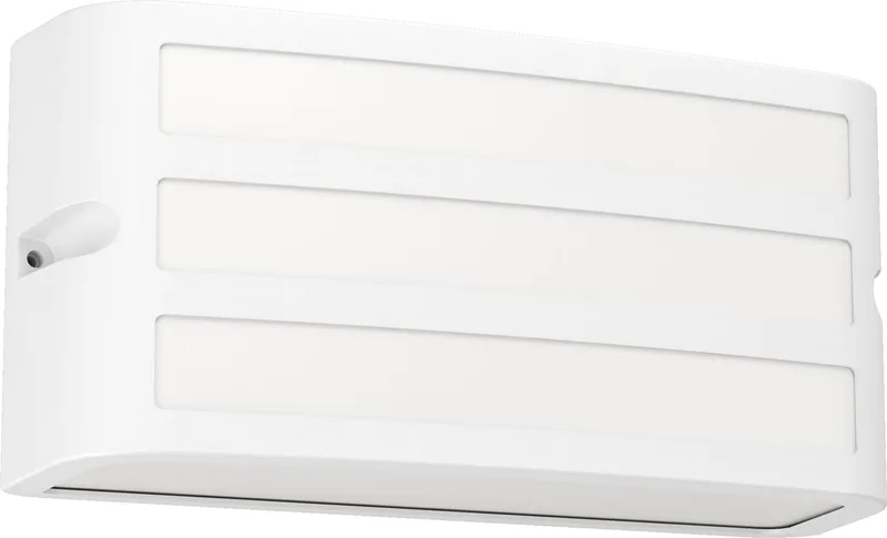 Camarda Wandlamp Buiten - E27 - 22 cm by EGLO in White – product photo