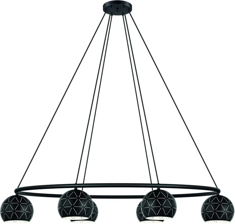 CANTALLOPS LANGER TISCH E14 6L 520X1150 SCHWARZ von EGLO in Schwarz – Produktfoto