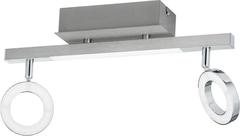 Cardillio 1 - Spot - 3 Lichts - Aluminium, Chroom - Gesatineerd by EGLO in Aluminium, Chrome – product photo