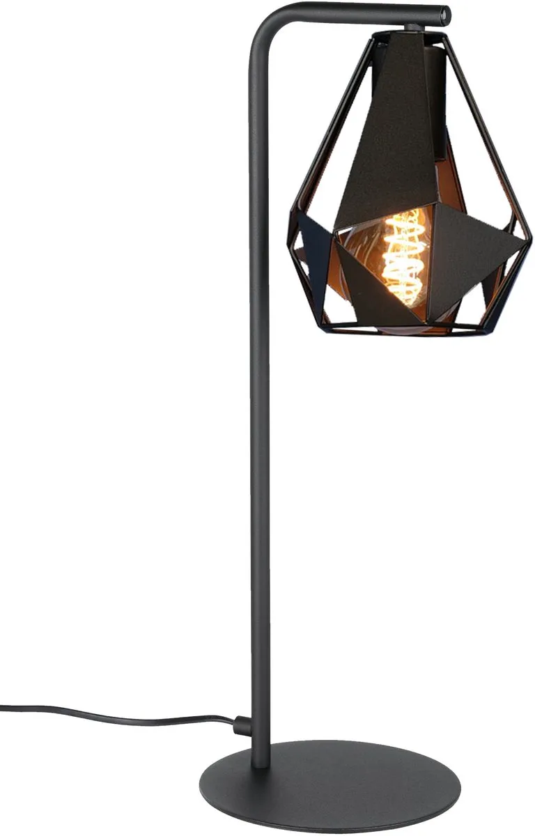 Carlton 5 Tafellamp - E27 - 50,5 cm de EGLO en Noir – photo produit