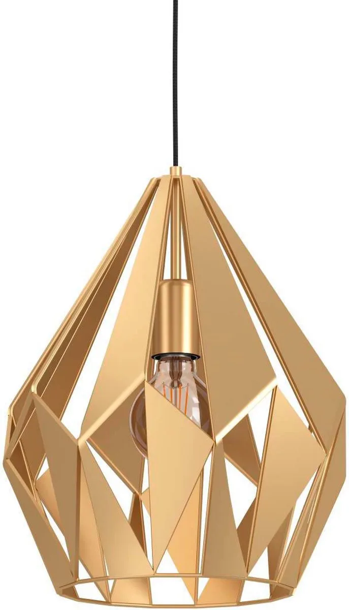 Carlton Hanglamp - E27 - Ø 31 cm de EGLO en Or – photo produit