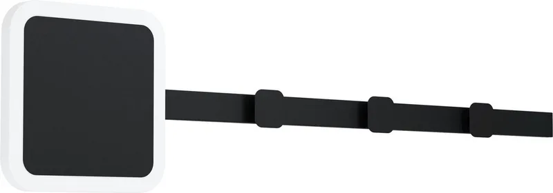 Cartignano Kapstok met Lamp - LED - 78 cm - Zwart/Wit de EGLO en Noir – photo produit