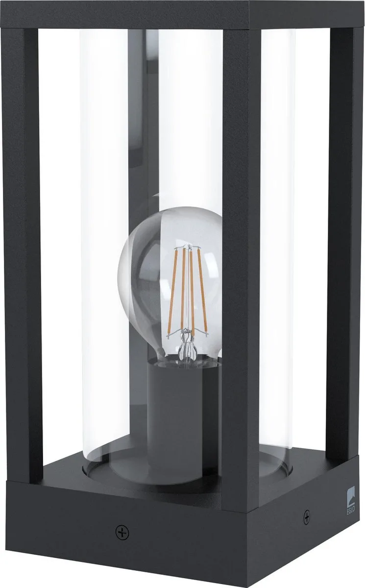 Cascinetta Sokkellamp Buiten - E27 - 30,5 cm by EGLO in Black – product photo