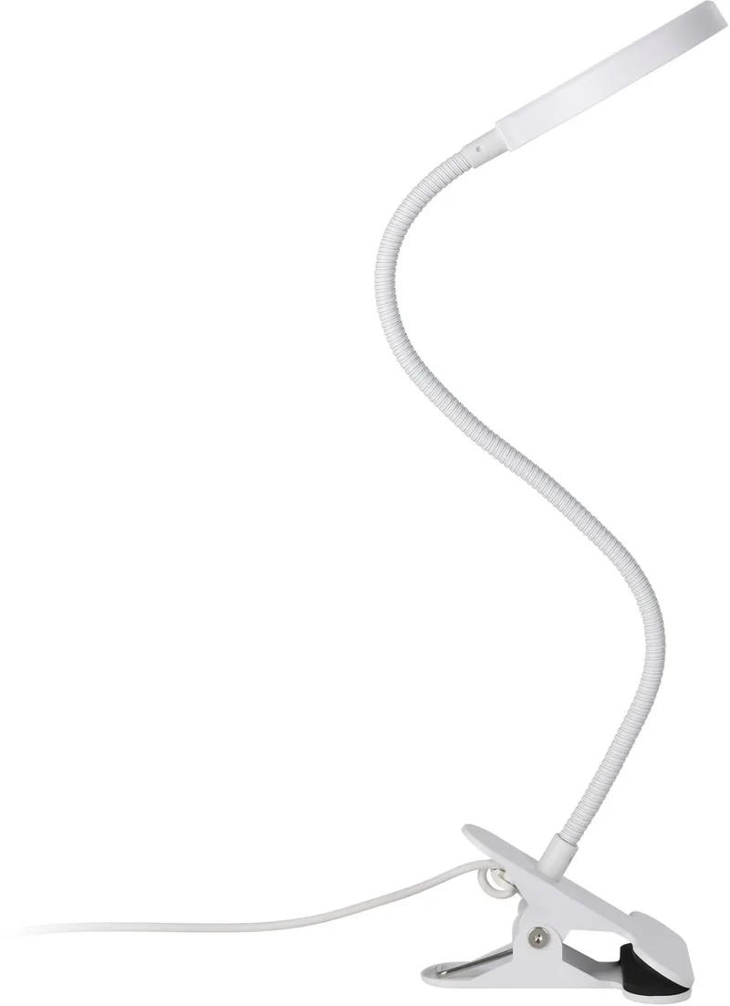 Casetto Klemspot - Bureaulamp - Klemlamp - Leeslamp - LED - 49,2 cm von EGLO in Weiß – Produktfoto