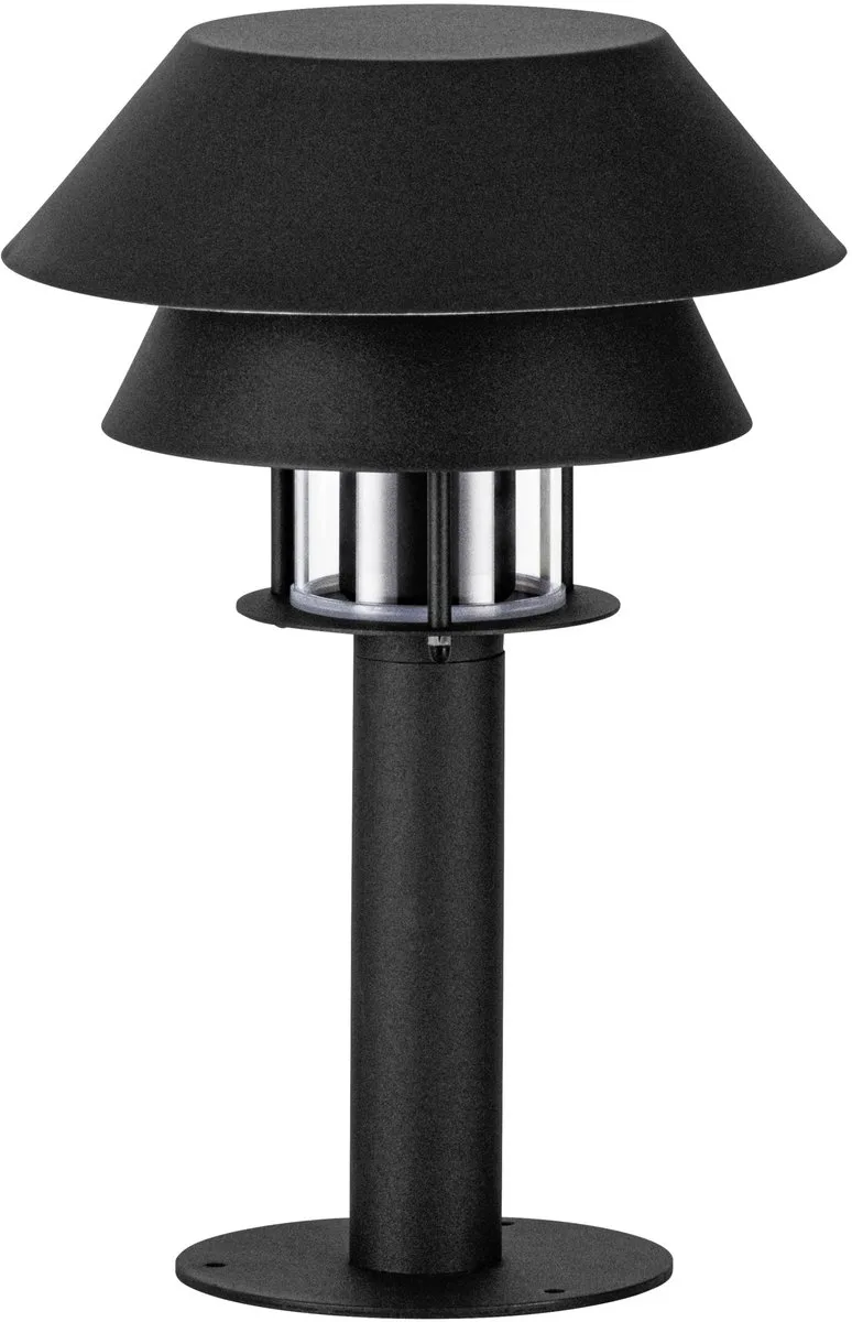 Chiappera Sokkellamp - E27 - 33 cm - Zwart | Wit by EGLO in Black – product photo