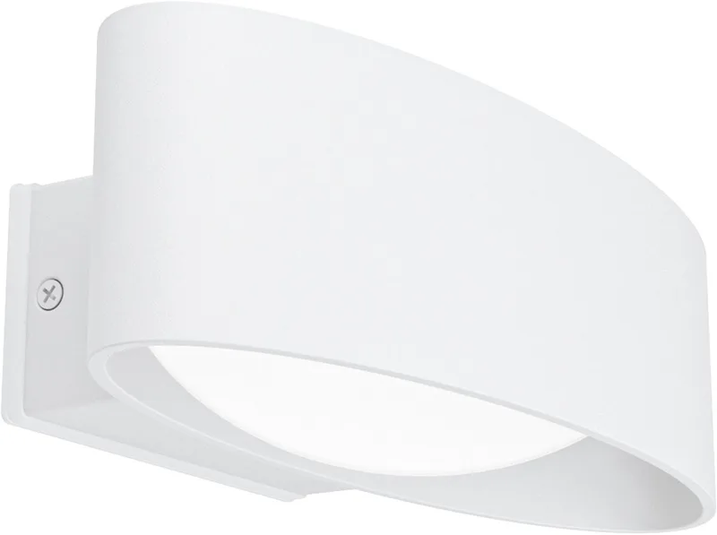 Chinoa Wandlamp buiten - LED - Aluminium | Staal | Kunststof de EGLO en Blanc – photo produit