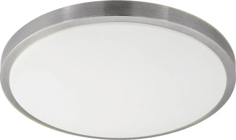 COMPETA 1 Wand- Deckenleuchte weiss nickel-matt von EGLO in Weiß, Nikkel-Mat – Produktfoto