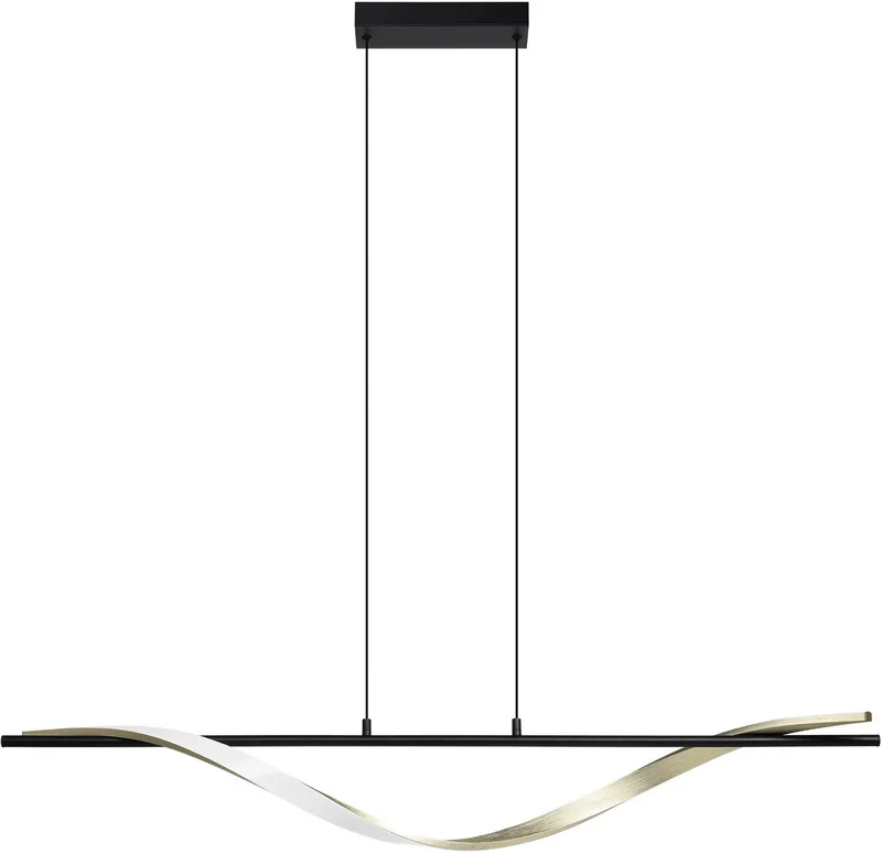 Conaprato Hanglamp - LED - Goud, Wit de EGLO en Noir – photo produit