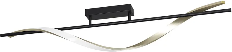 Conaprato Plafondlamp - LED - Goud, Wit fra EGLO i Sort – produktbillede