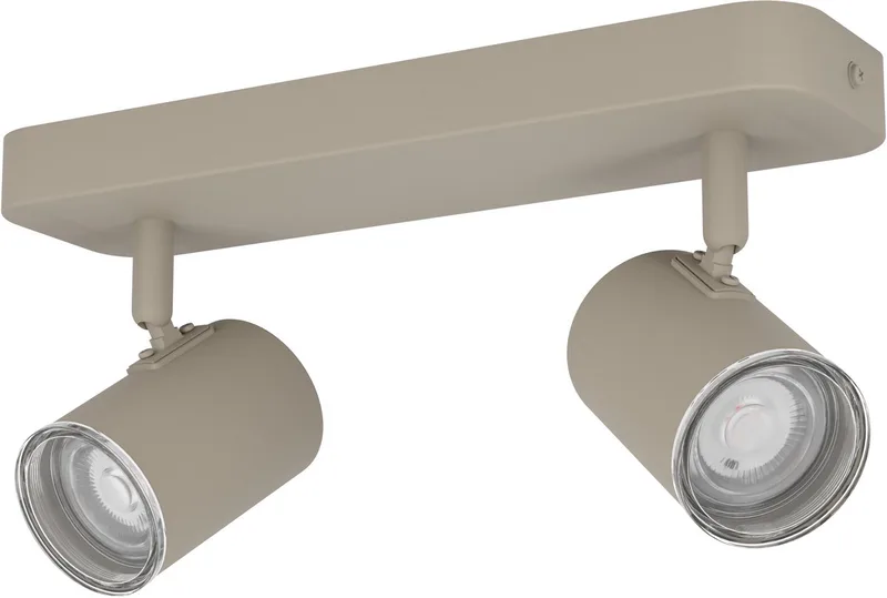 Consuma 1 Opbouwspot - Badkamer - GU10 - 28 cm - Zandkleur/Beige från EGLO i Zandkleur – produktbild