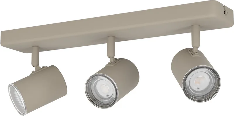Consuma 1 Opbouwspot - Badkamer - GU10 - 40 cm - Zandkleur/Beige de EGLO en Zandkleur – photo produit