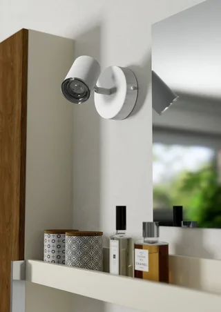Consuma 1 Spot - Badkamer - GU10 - 11 cm fra EGLO i Hvid – produktbillede 5 af 5
