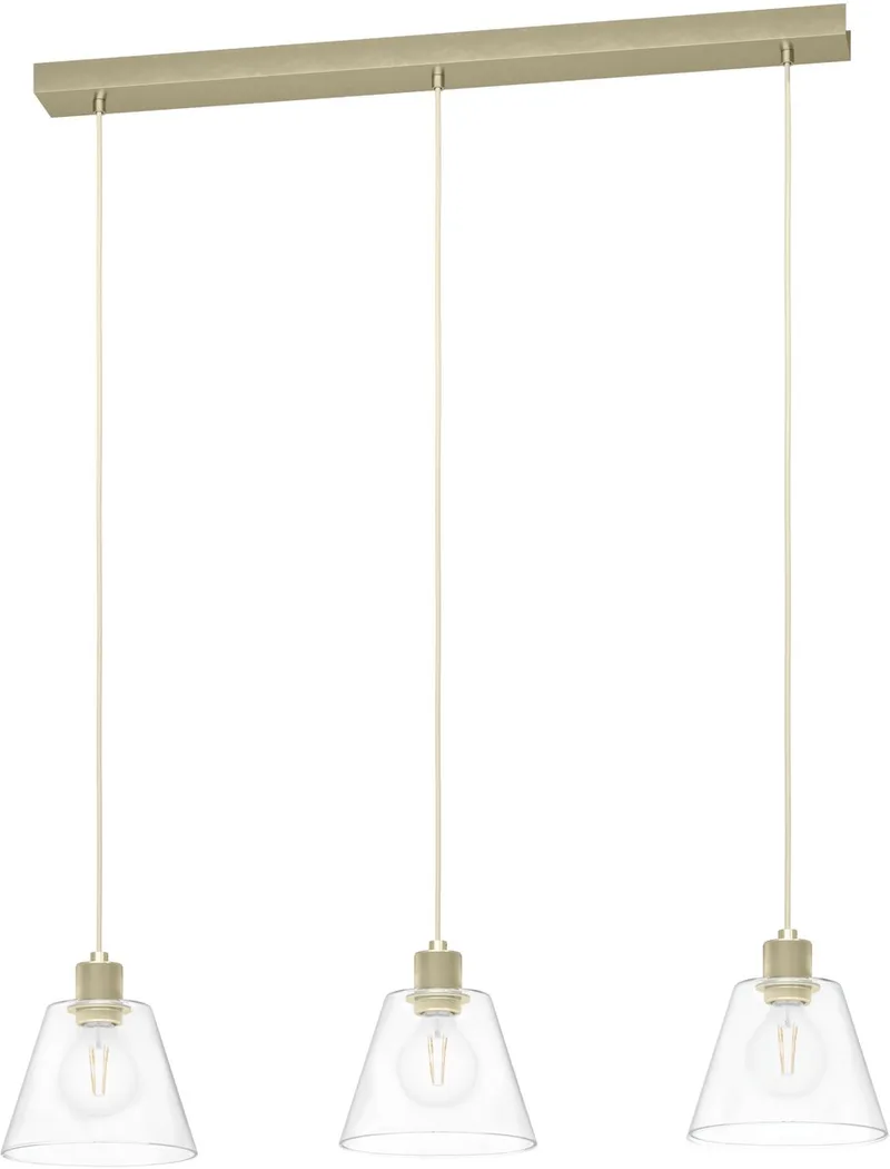 Copley Hanglamp - E27 - 90 cm de EGLO en Or – photo produit