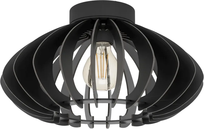 Cossano 3 Plafondlamp - E27 - Ø 38 cm från EGLO i Svart – produktbild