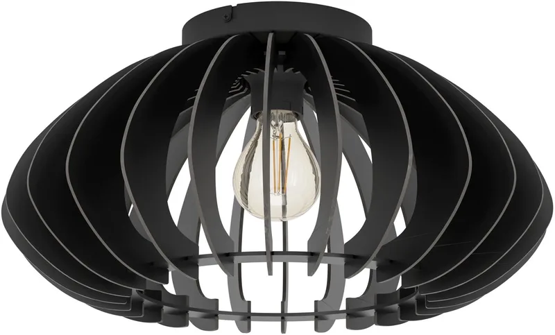 Cossano 3 Plafondlamp - E27 - Ø 45 cm de EGLO en Noir – photo produit