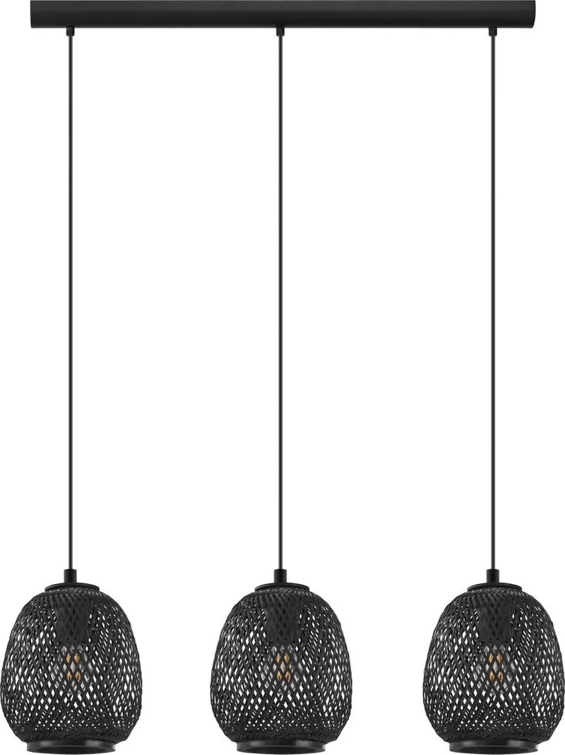 Dembleby 1 - Hanglamp - E27 - 90 cm fra EGLO i Sort – produktbillede